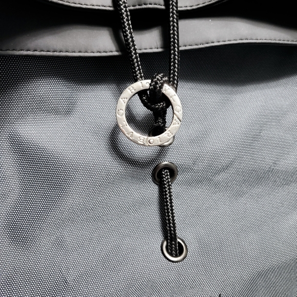 BVLGARI Travel bag duffle grey Large backpack - Picture 8 of 11